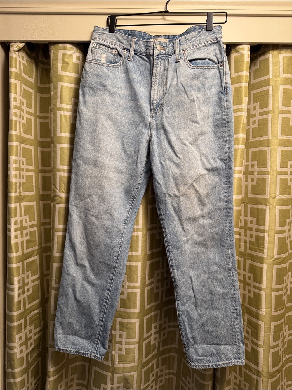 Madewell Light Blue Women's Straight-Leg Jeans